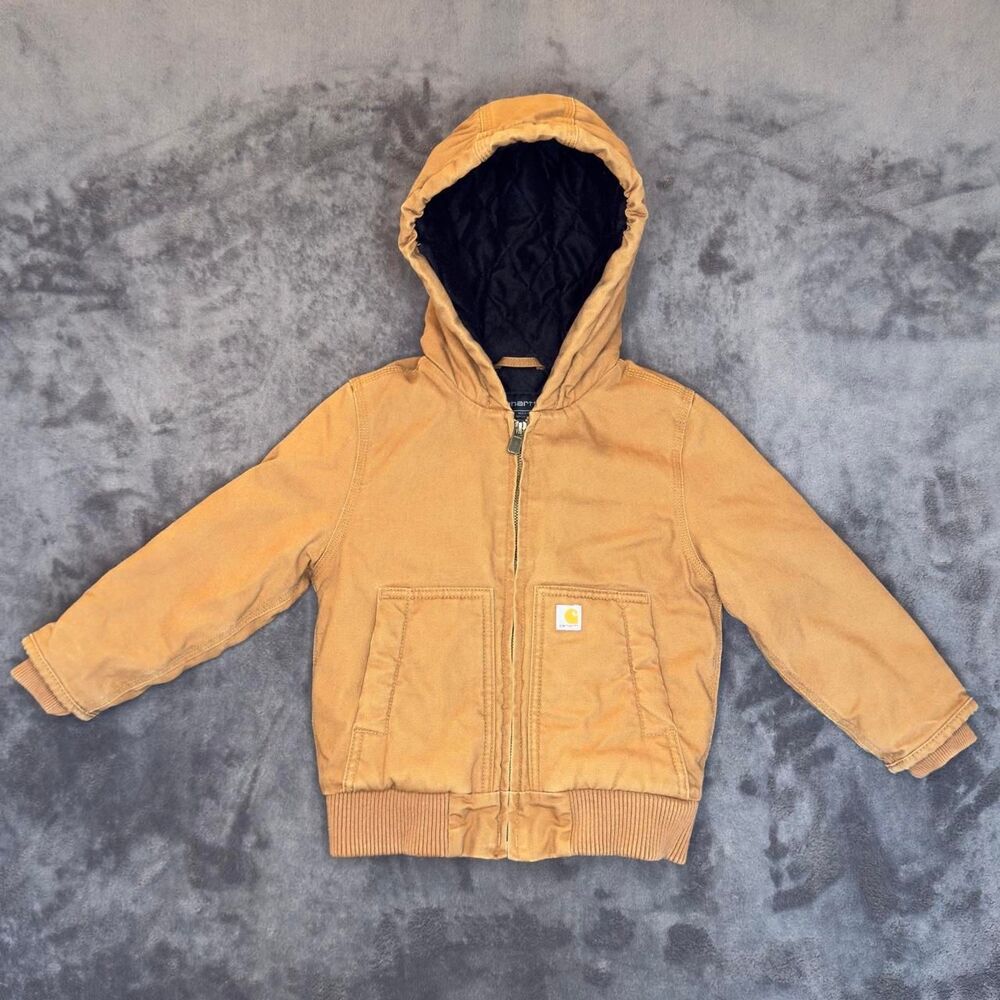 Carhartt Men's Tan and Brown Jacket